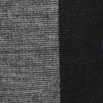 Black Checkered Wool Muffler