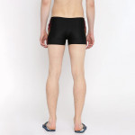 Men Black Solid Swim Shorts
