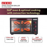 Usha 3635RC 35L Oven Toaster Grill with Rotisserie