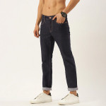 Men Blue Michael Slim Fit Mid-Rise Stretchable Jeans