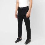 Men Black Glen Slim Fit Mid-Rise Stretchable Jeans
